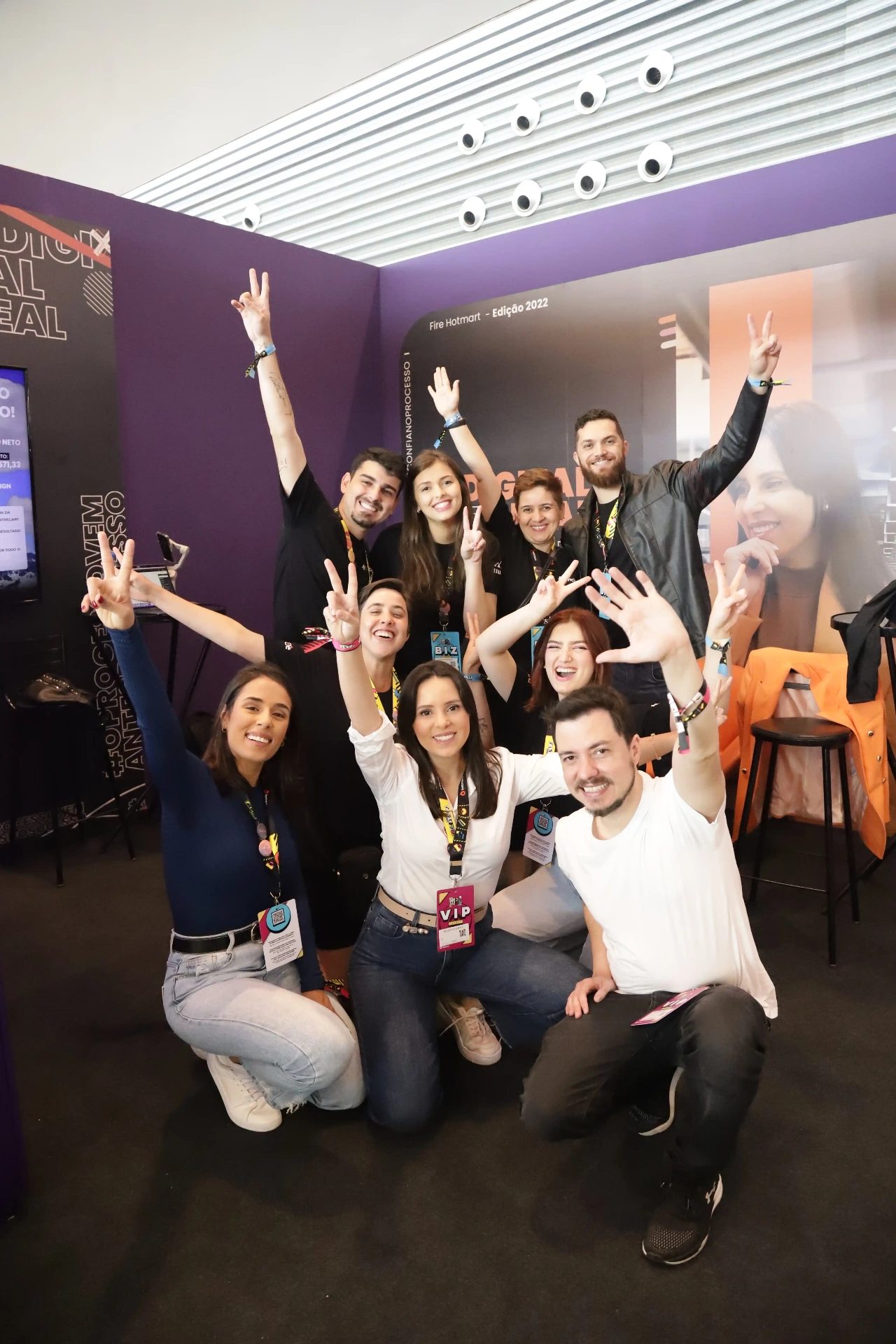 Amanda Schmidt en el evento Fire de marketing digital